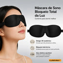 Lumivah™ Máscara de Dormir 3D Premium | Bloqueio Total da Luz e Conforto Respirável