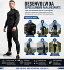 Camiseta Performance Lumivah™ | Compressão, Secagem Rápida e Máximo Conforto