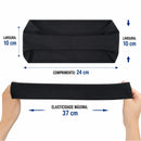 Faixa Esportiva Lumivah™ DryFit | Banda Elástica Antissuor para Academia, Corrida, Ciclismo e Yoga