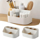 Organizador multiuso de mesa Lumivah para maquiagem, skincare, escritório e banheiro com compartimentos organizadores.