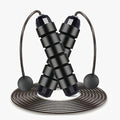 With Ball Bearings Adjustable Tangle-Free Speed Wire Jump Rope Workout with Foam Handles for Fitness Home Workouts and Slim Body