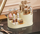 Organizador Giratório 360° para Maquiagem e Cosméticos | Porta Pincéis Multifuncional Premium