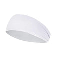 Men Women Sports Headband Sweatband Stretch Elastic Gym Fitness Running Yoga Headwrap Breathable Quick-dry Absorbent Hair Bands