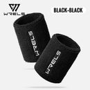 WRELS Wristband Sweatband Absorbent Thick Terry Cloth Gym Fitness Basketball Tennis Yoga Weightlifting Running Sport Wrist Band