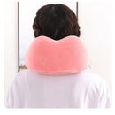 Lumivah™ Almofada Cervical de Espuma Memory Foam | Conforto Ergonômico para Viagens
