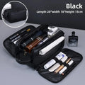 Multi Pockets PU Toiletry Bag For Women Men Travel Essentials Makeup Bags Waterproof Hanging Bag Cosmetic Washing Organizer Bag