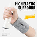 WRELS Wristband Sweatband Absorbent Thick Terry Cloth Gym Fitness Basketball Tennis Yoga Weightlifting Running Sport Wrist Band