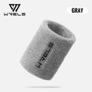 WRELS Wristband Sweatband Absorbent Thick Terry Cloth Gym Fitness Basketball Tennis Yoga Weightlifting Running Sport Wrist Band