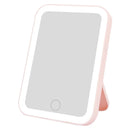 3 Colors LED Vanity Mirror with Touch Screen USB Rechargeable Dimming Makeup Mirror 3 Brightness Portable