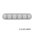 Silicone USB Cable Organizer USB Charging Cable Winder Desktop Tidy Management Clips Cable Holder For Mouse earphone Accessories