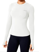 Lumivah™ | Camiseta Fitness Performance de Manga Longa