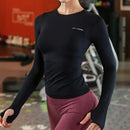 Lumivah™ | Camiseta Fitness Performance de Manga Longa