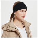 Men Women Sports Headband Sweatband Stretch Elastic Gym Fitness Running Yoga Headwrap Breathable Quick-dry Absorbent Hair Bands