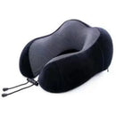 Lumivah™ Almofada Cervical de Espuma Memory Foam | Conforto Ergonômico para Viagens