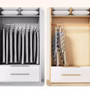 Cabide Organizador Dobrável Lumivah™ | Economize Espaço e Organize Calças com Praticidade