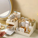 Organizador de Cosméticos com Gaveta | Porta Maquiagem Multifuncional para Penteadeira